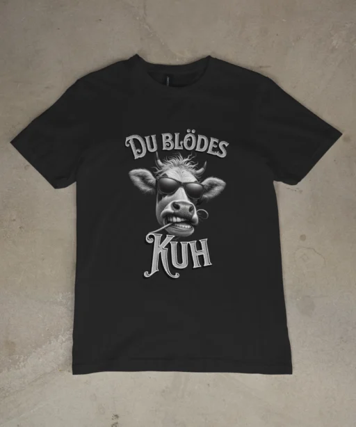 Alternative view of Du blödes Kuh!
