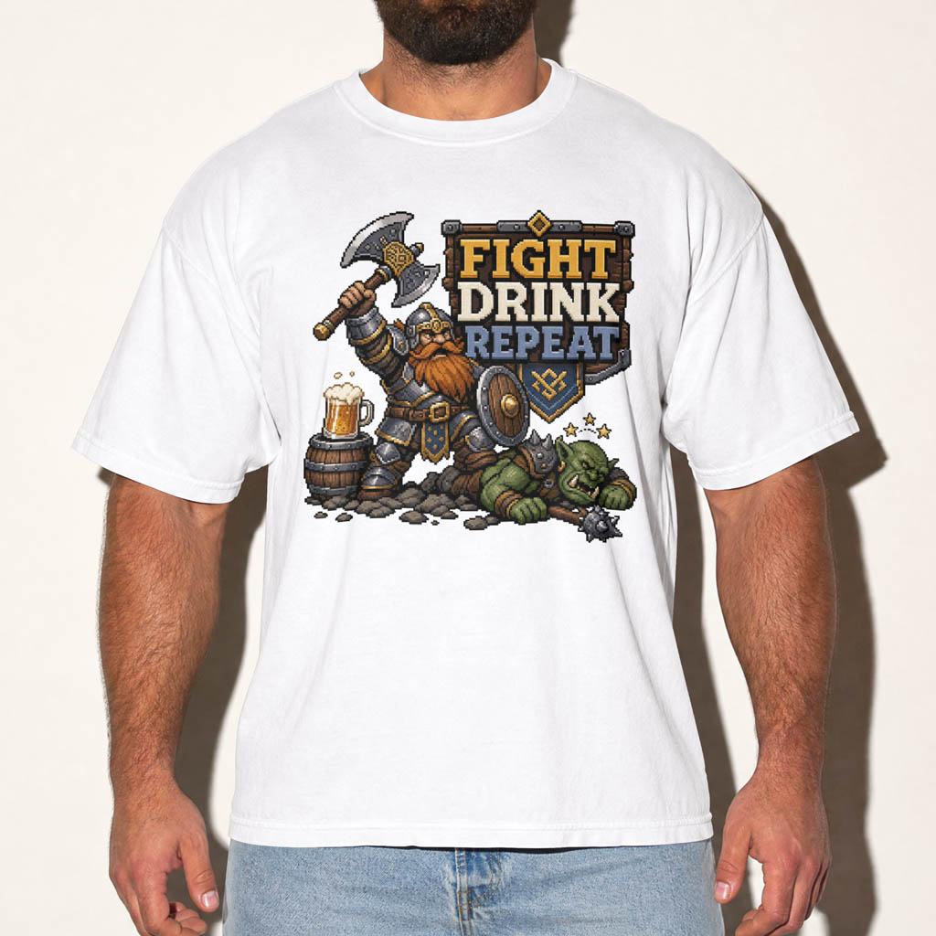 Fight Drink Repeat (Dwarf) – Bild 2