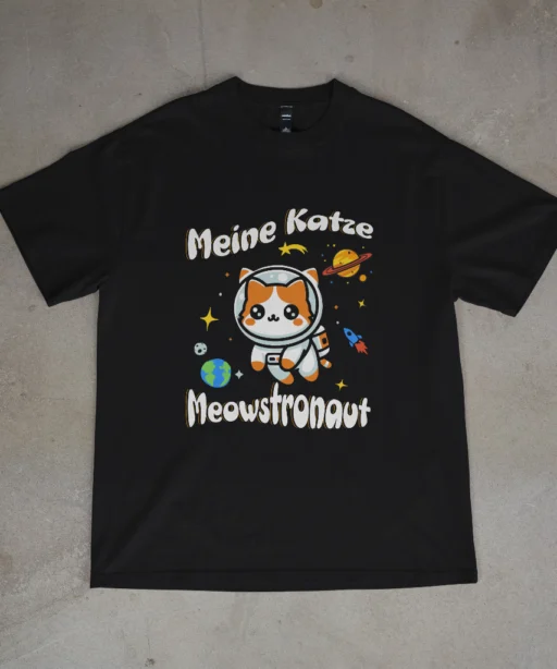 Alternative view of Meowstronaut - Personalisierbar!