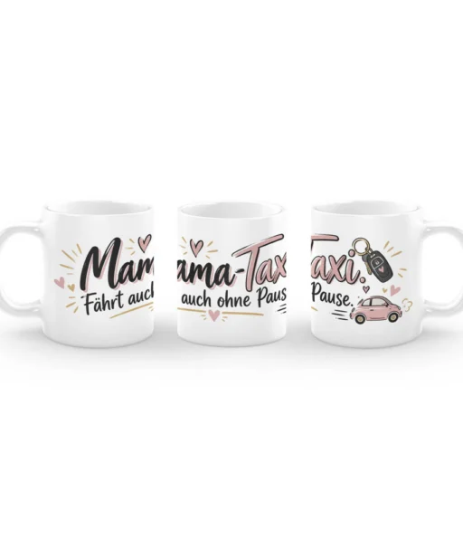 Mama-Taxi. Fährt auch ohne Pause