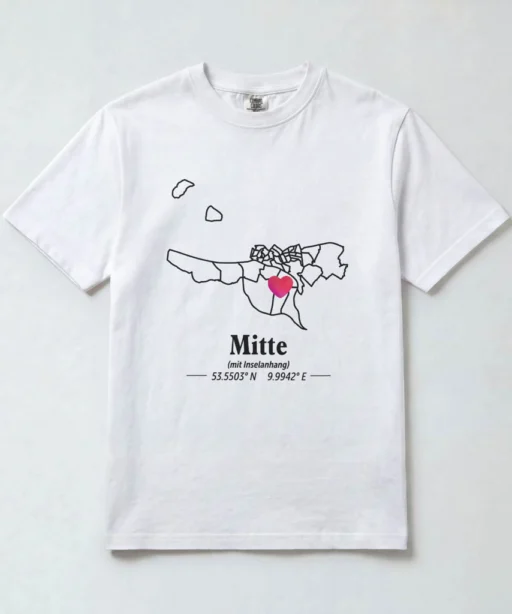 Mitte mit Herz