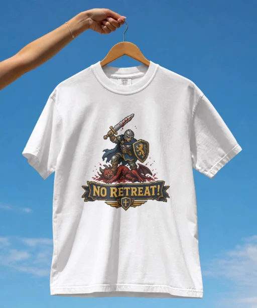 Alternative view of No Retreat! (Tank)