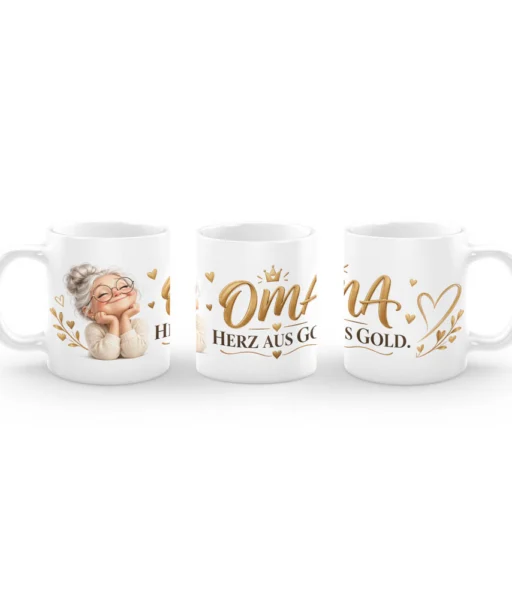Oma - Herz aus Gold