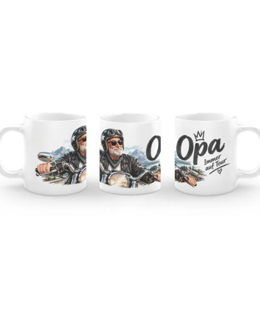 Opa - immer auf Tour