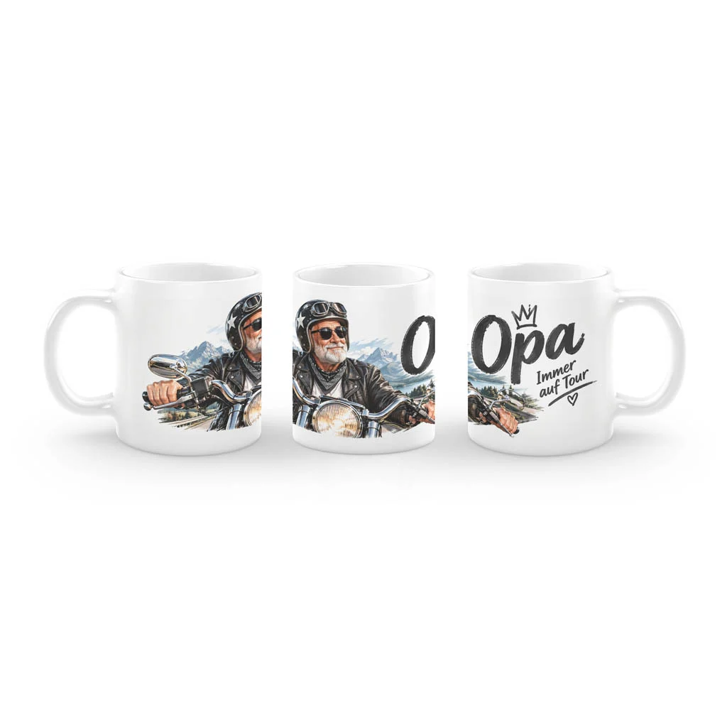 Opa - immer auf Tour